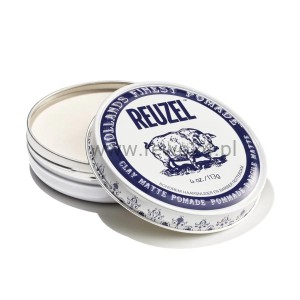 Reuzel Clay Matte Pomade, Matowa Pomada do włosów 35g/113g