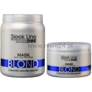 Stapiz Sleek Line Blond - niebieska maska do włosów blond i rozjaśnianych