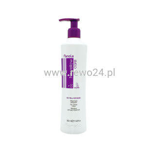 Fanola No Yellow, Maska do włosów blond, Ochładzająca żółty odcień, 350 ml