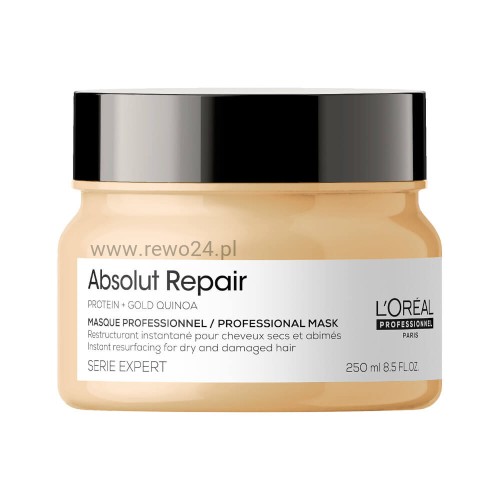 L'Oreal Serie Expert Absolut Repair Gold | złota maska do włosów zniszczonych 250, 500 ml
