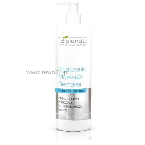 Bielenda Hyaluronic Make-Up Remover Milk 500ml - Hialuronowe Mleczko do demakijażu twarzy