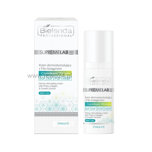 Bielenda SupremeLab Krem Dermostymulujący z Fito-kolagenem 50ml