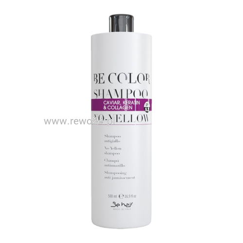 Be Hair, Be Color No Yellow, Szampon Fioletowy do włosów blond 500ml
