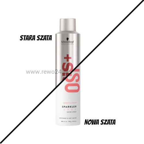 Schwarzkopf Osis Smooth & Shine Sparkler, Nabłyszczacz do włosów 300ml