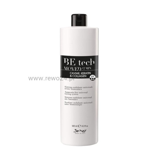 Be Hair Be Tech Moved 12 min, Płyn do Trwałej Ondulacji Bez Amoniaku 500ml