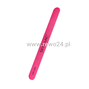 Semilac Pilnik do paznokci drewniany różowy120/180