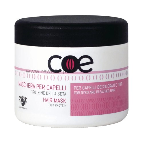 Linea Italiana COE Silk Protein 500ml - Maska do włosów Farbowanych