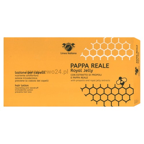 Linea Italiana Royal Jelly- Ampułki Przeciwłupieżowe