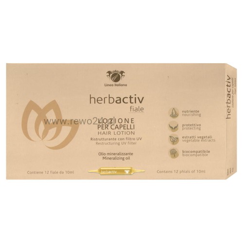 Linea Italiana Herbactiv - Ampułki Wygładzające Włosy