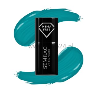 Semilac 443 Lakier Hybrydowy Spooky Blue 7ml