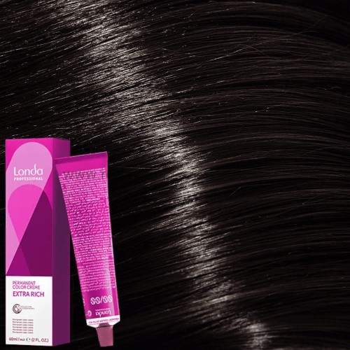 Farba do włosów Londa 3.0 Ciemny Brąz 60ml