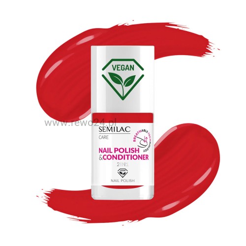 Semilac 016 Lakier do paznokci z odżywką 2w1 7ml