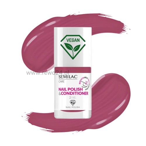 Semilac 028 Lakier do paznokci z odżywką 2w1 7ml