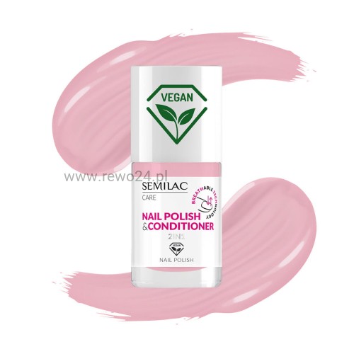 Semilac 034 Lakier do paznokci z odżywką 2w1 7ml
