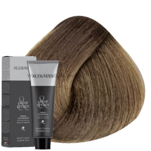 Farba do włosów Allwaves 8.12 Intensywny Jasny Popielato- Perłowy Blond 100ml