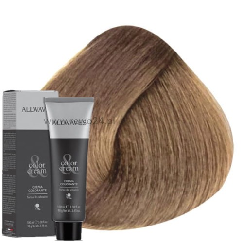Farba do włosów Allwaves 9.12 Intensywny Bardzo Jasny Popielato- Perłowy Blond 100ml