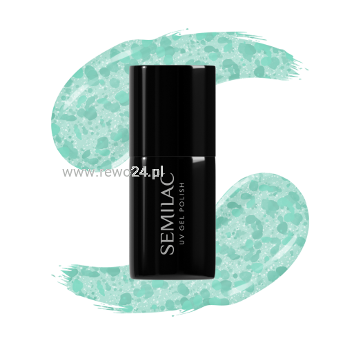 Semilac 495 Lakier Hybrydowy Mint Glacier 7ml