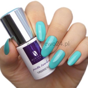 Mistero Milano Lakier hybrydowy 1284 Turkusowo na Talerzu 7ml