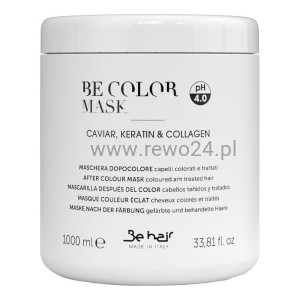Be Color Mask Caviar Keratin & Collagen - maska do włosów farbowanych i traktowanych chemicznie