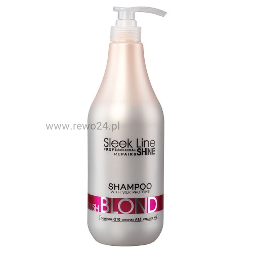Stapiz Sleek Line Blush Blond - różowy szampon do włosów blond