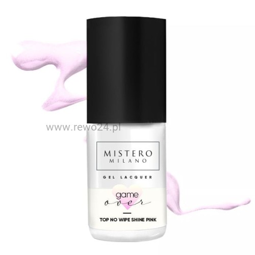 Mistero Milano 1526 Top No Wipe Shine Pink 7ml