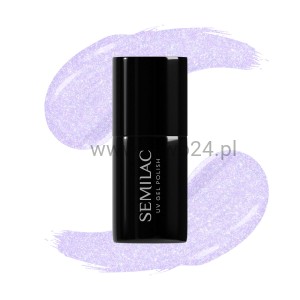 Semilac 499 Lakier hybrydowy Violet Vibes 7ml