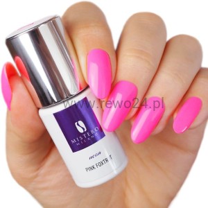 Mistero Milano Lakier hybrydowy 1177 Neon Różowy Fokstrotowy 6ml