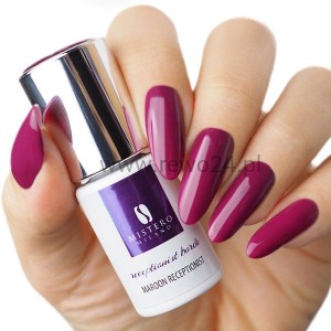 Mistero Milano Lakier hybrydowy 1254 Bordowa Recepcjonistka 6ml