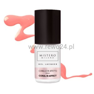 Mistero Milano Lakier hybrydowy 1346 Koral w Afekcie 7ml