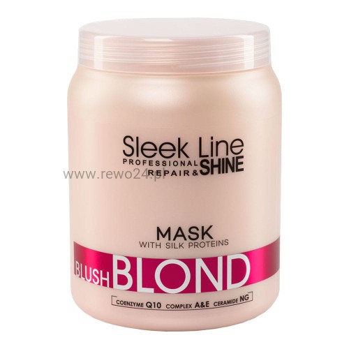 Stapiz Sleek Line Blush Blond - różowa maska do włosów