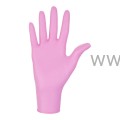 MedaSept Rękawiczki Nitrylowe - różowe