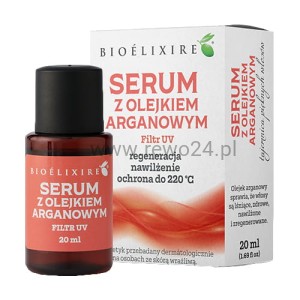 Bioelixire Olejek Arganowy, Serum do włosów z filtrem UV