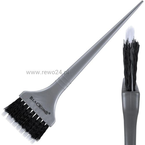 Blackomb Pędzel fryzjerski 5,5cm do nakładania farby do włosów - szary