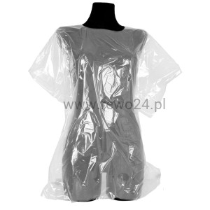 Pelerynki foliowe fryzjerskie do farbowania i strzyżenia włosów