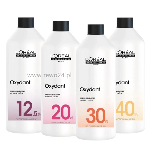 L'Oréal Oxydant 3.75%, 6%, 9%, 12% - Aktywator do farb w kremie 1L
