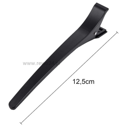 Poniks Klips plastikowy czarny