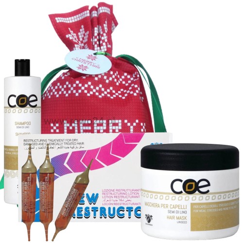 Zestaw świąteczny kosmetyków Linea Italiana Linseed- Powiększony