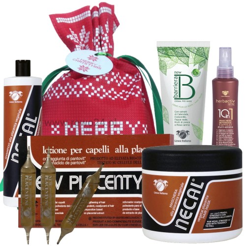 Zestaw świąteczny kosmetyków Linea Italiana Placenta- Mega Powiększony