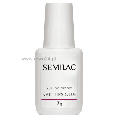 Semilac klej do tipsów z pędzelkiem 7g