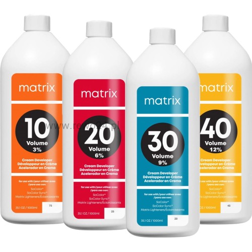 Matrix Oxydant 3%, 6%, 9%, 12% - Aktywator do Farb i Tonerów do włosów