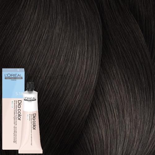 L'Oréal Dia Color 5.18 60ml Toner do włosów z kwasem hialuronowym