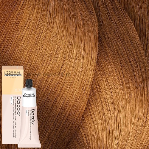 L'Oréal Dia Color 8.34 60ml Toner do włosów z kwasem hialuronowym