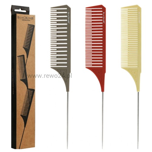 Blackomb Zestaw grzebieni do wybierania pasemek, baleyage 3szt