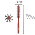 Poniks Quiff Roller Szczotka drewniana FDS018 - wymiary