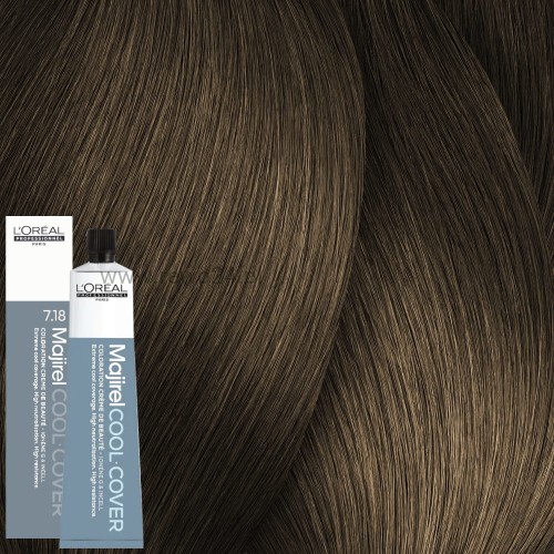 Loreal Majirel Cool Cover 7.18 50ml – Farba do włosów