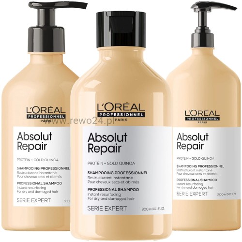 Loreal Absolut Repair Szampon 300ml, 500ml, 1500ml