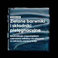 Zielone barwniki i składniki pielęgnacyjne zielonego szamponu Loreal
