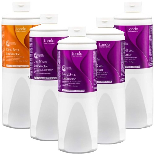 Londa Professional Permanent Hair Color Developer 1,9%, 3%, 6%, 9%, 12% 1L