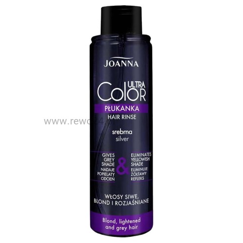 Joanna Ultra Color Silver Płukanka do włosów srebrna 150ml