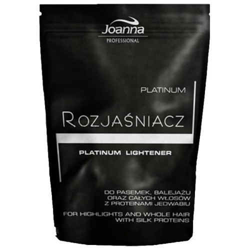 Joanna Professional Platinum Rozjaśniacz do włosów z jedwabiem 450g